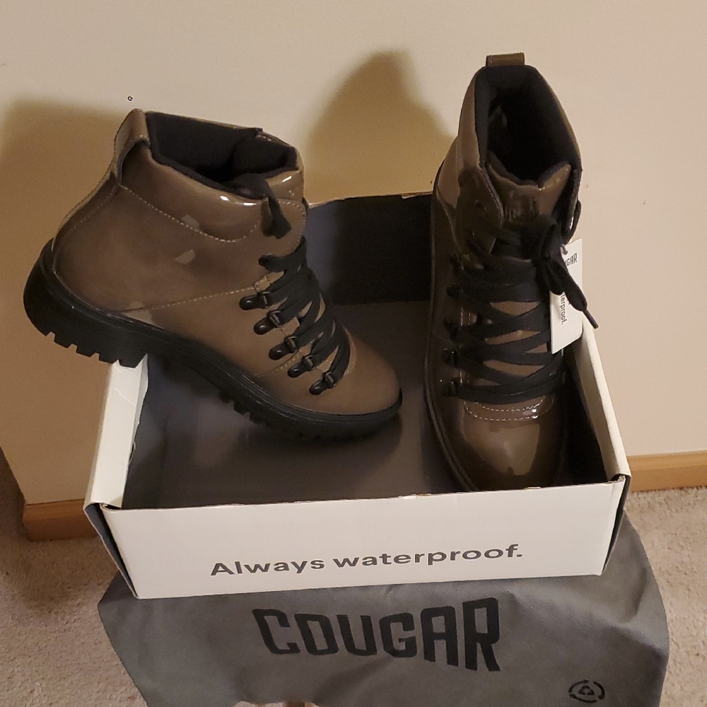 Cougar Waterproof Brown Boots